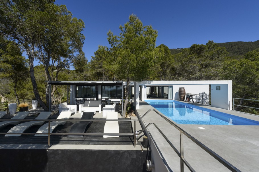 Contemporanean villa with sea view, Cala Vadella. for sale