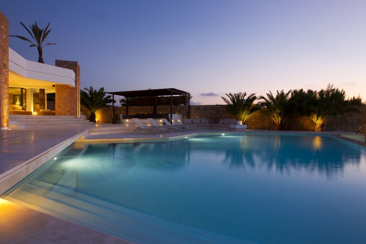 10 Kelosa ibiza Luxury villa in first line in Calo den Real