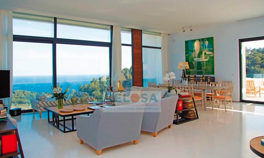 02 kelosa ibiza Modern luxury villa with sea view in Roca Llisa wm