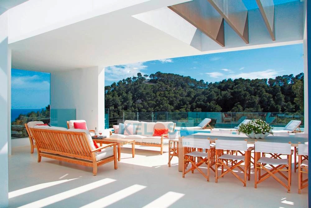 12 kelosa ibiza Modern luxury villa with sea view in Roca Llisa wm