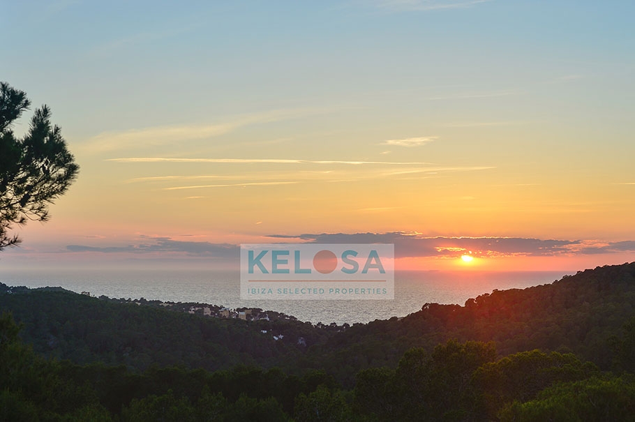 12 Kelosa ibiza Contemporanean villa with sea view Cala Vadella