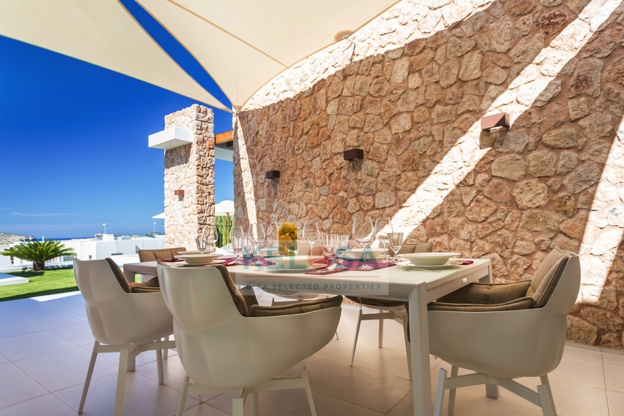 15 kelosa ibiza new modern villa walking distance cala conta seaview wm