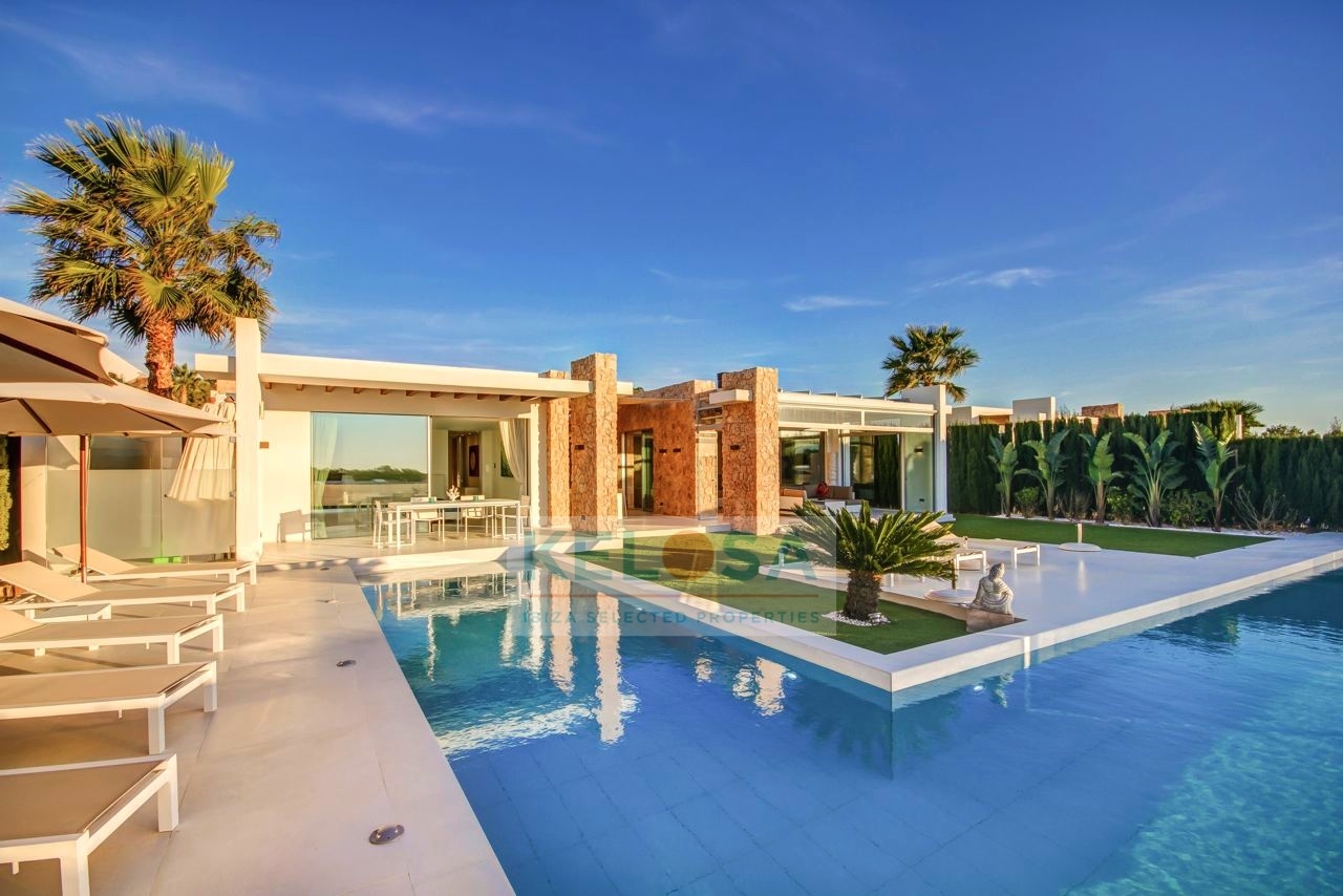 22 kelosa ibiza new modern villa walking distance cala conta seaview wm