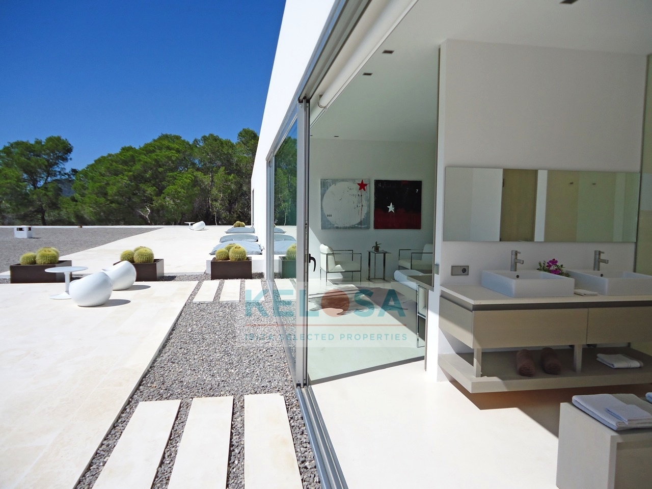 14 Kelosa Ibiza Iconic architectural villa by Cala Salada wm