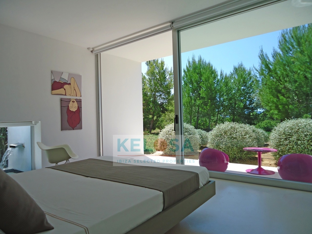 18 Kelosa Ibiza Iconic architectural villa by Cala Salada wm