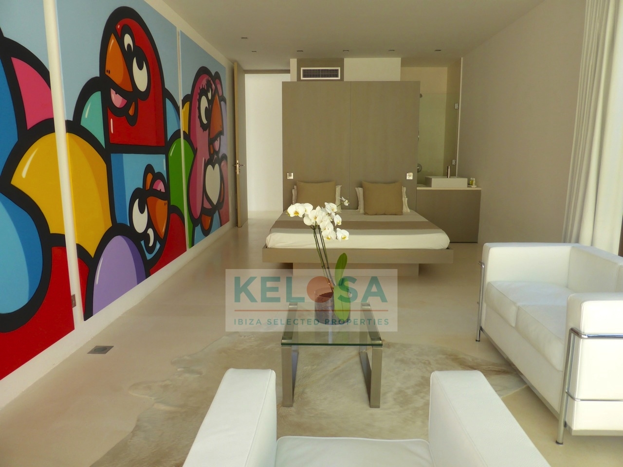 22 Kelosa Ibiza Iconic architectural villa by Cala Salada wm