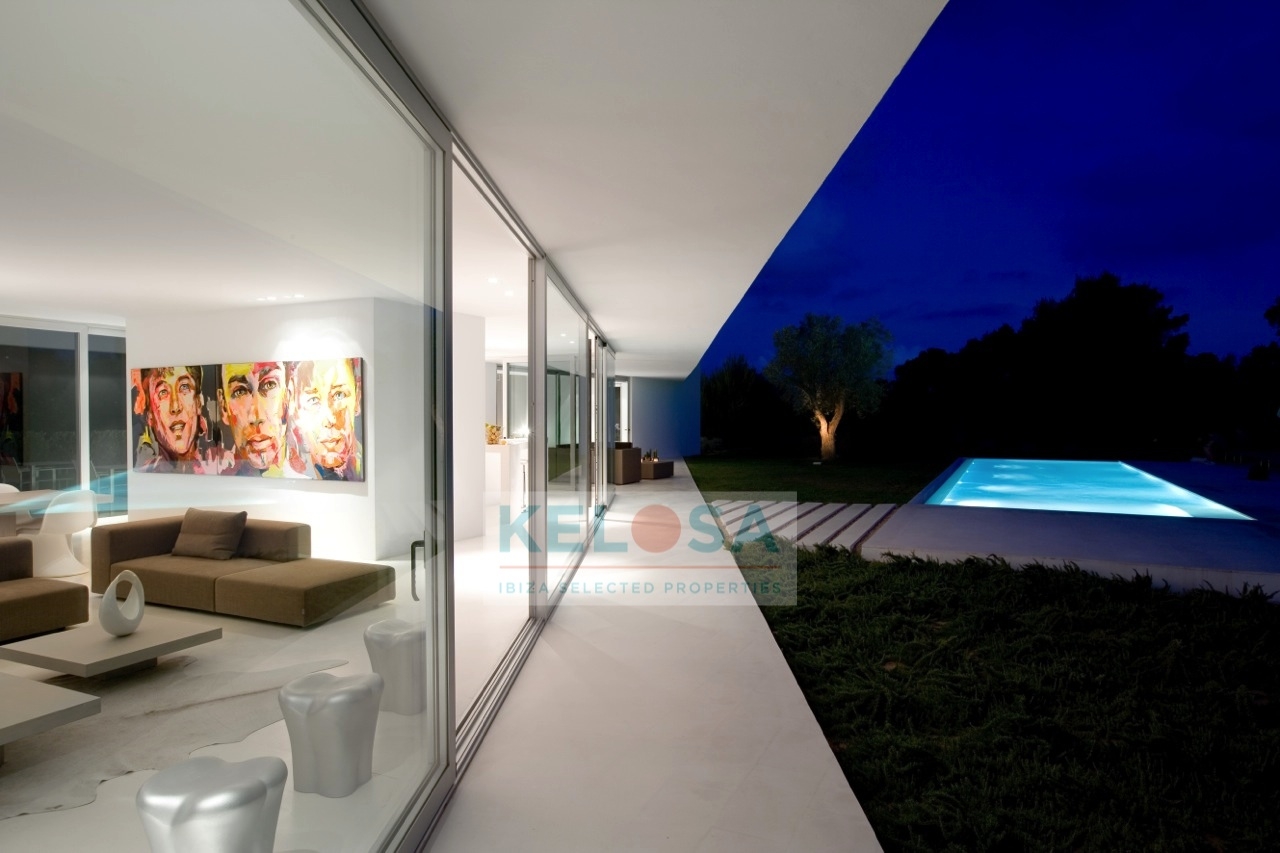 24 Kelosa Ibiza Iconic architectural villa by Cala Salada wm