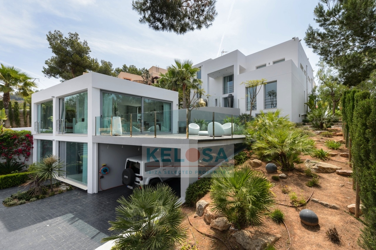 04 Kelosa ibiza Large modern villa with sea view Talamanca wm 001