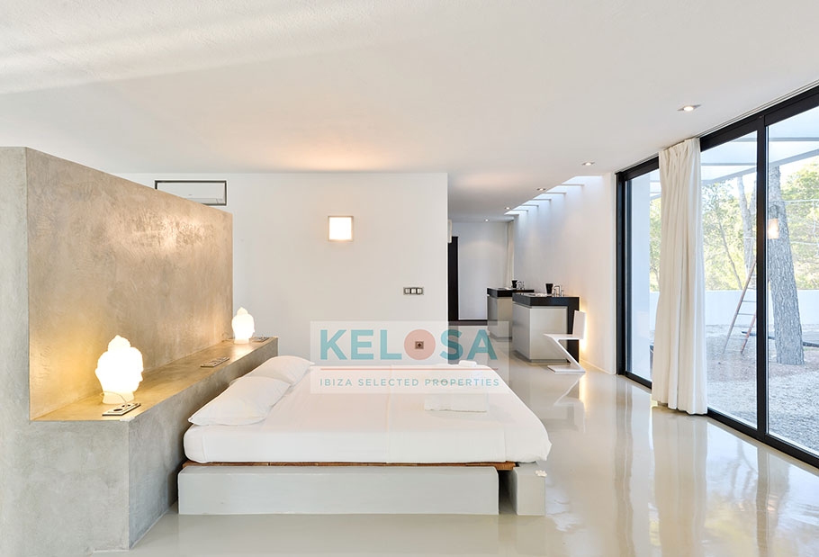 14 Kelosa ibiza Contemporanean villa with sea view Cala Vadella WM