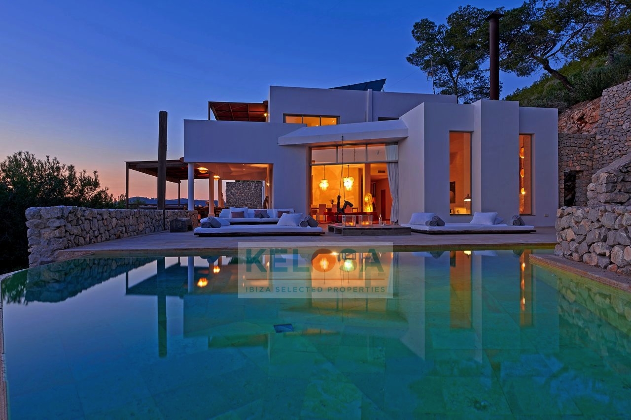 23 KELOSA ibiza Modern villa with beautiful sea views near Roca Llisa WM