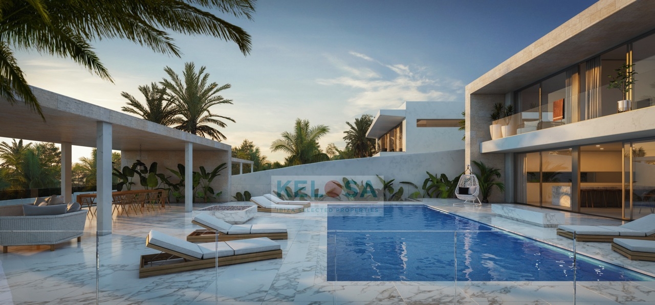 05 KELOSA Project of sea view villa Cap Martinet Ibiza wm