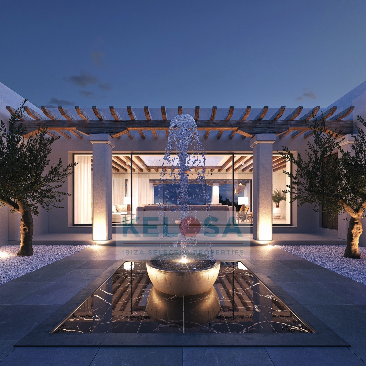 10 Ibiza Kelosa Project Blakstad villa near Santa Gertrudis NEW WM