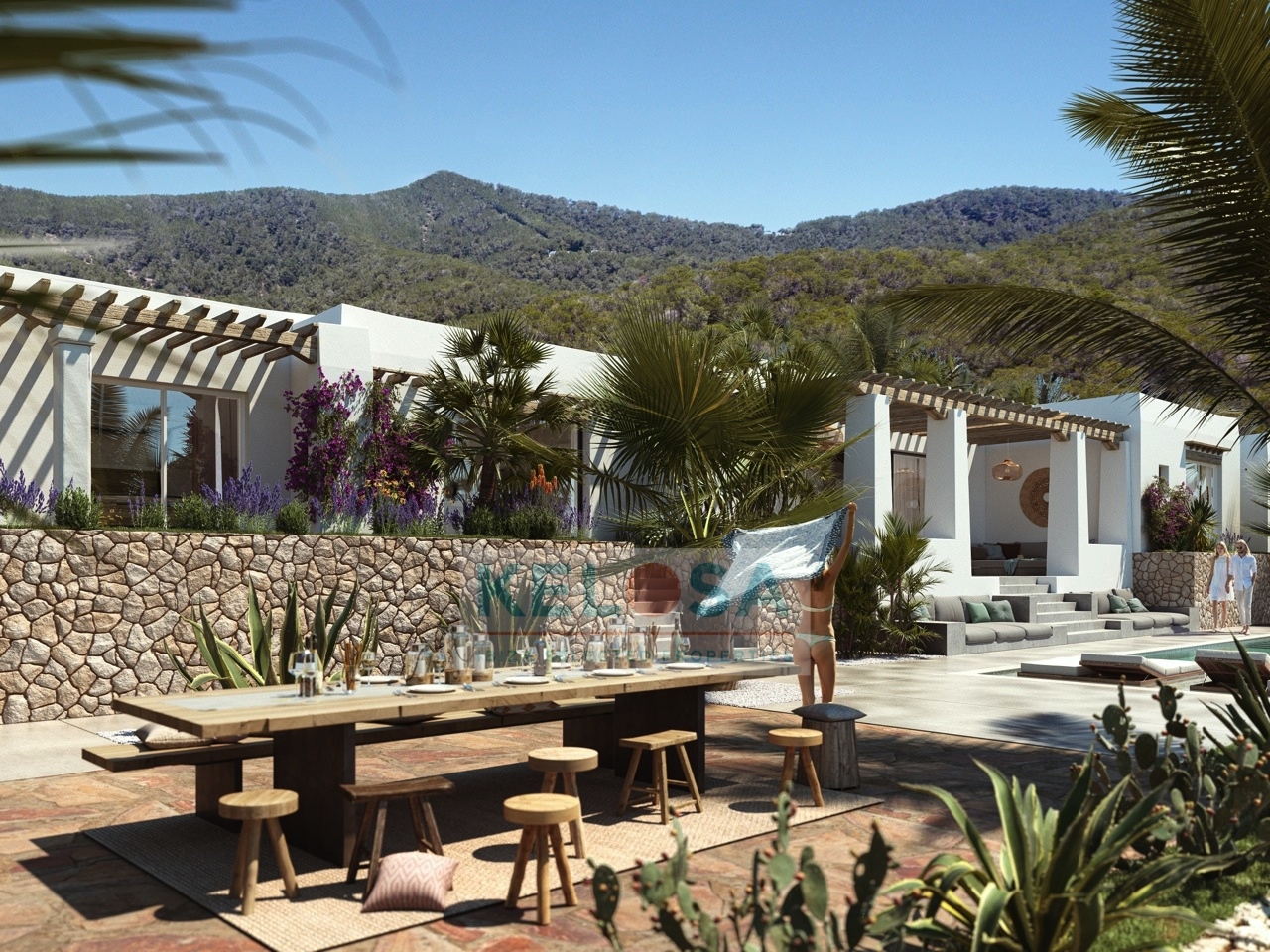 12 Ibiza Kelosa Project Blakstad villa near Santa Gertrudis NEW WM