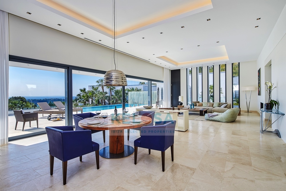 01 NEW kelosa ibiza New built villa with sea views in Vista Alegre WM