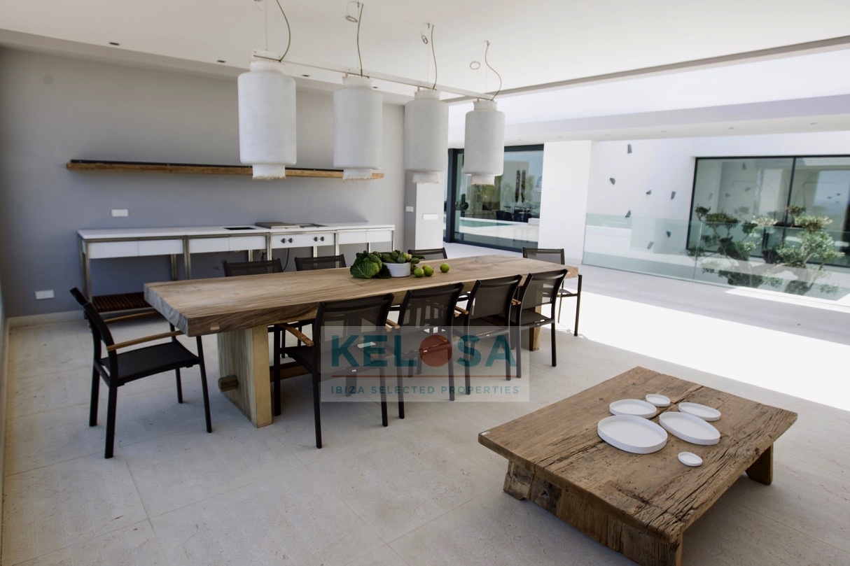 08 NEW kelosa ibiza New built villa with sea views in Vista Alegre WM