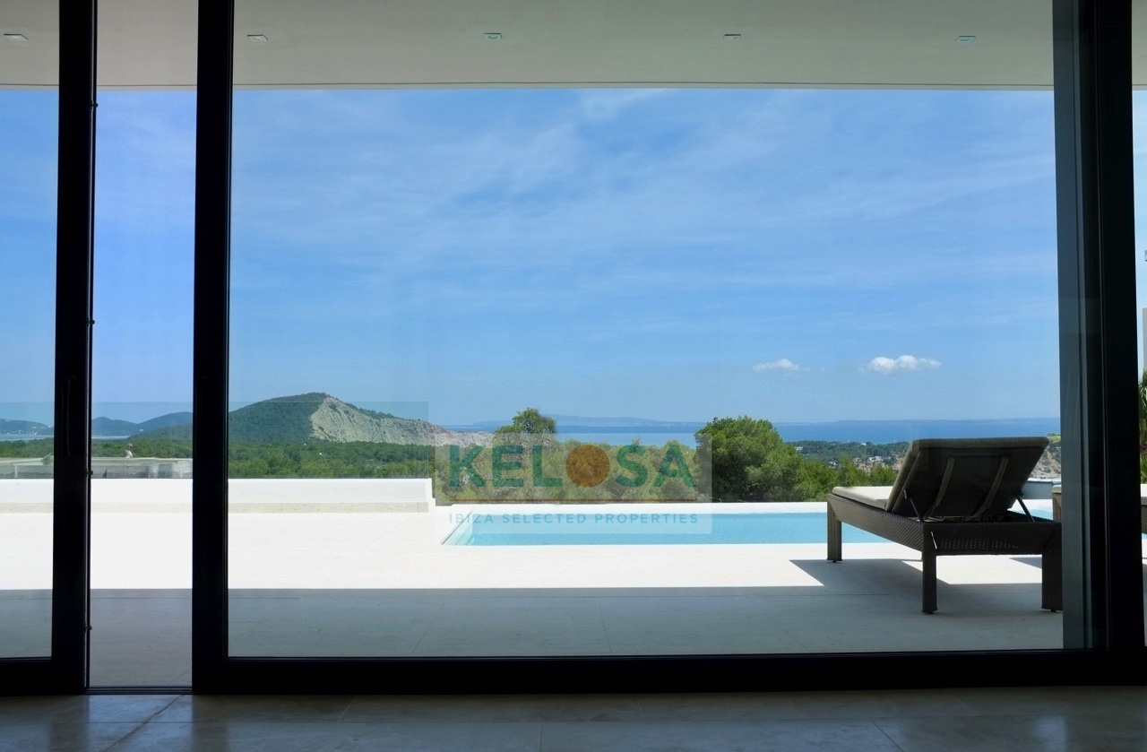 09 NEW kelosa ibiza New built villa with sea views in Vista Alegre WM