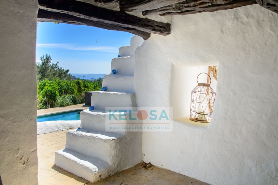04 Kelosa Ibiza Authentic finca with sea view by Can Furnet