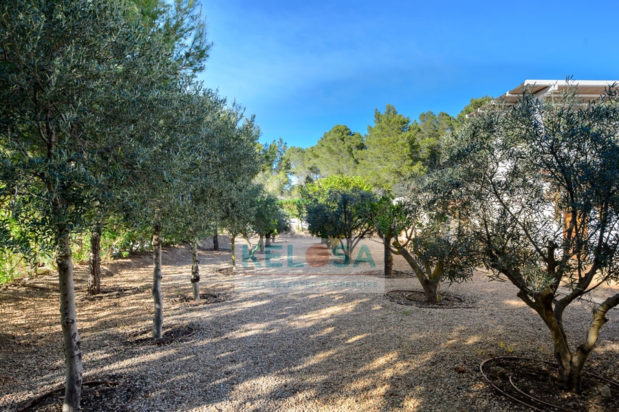 12 Kelosa Ibiza sunset Villa with sea view in Cala Tarida WM