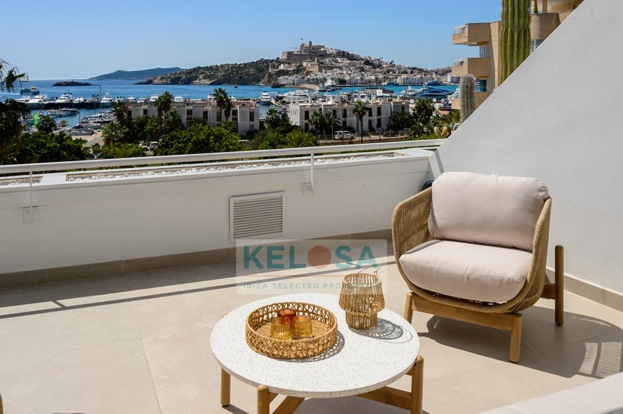 03 Kelosa ibiza modern apartment in first line Marina Botafoch WM
