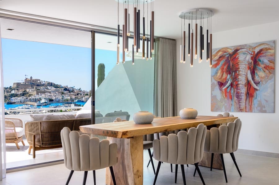 07 Kelosa ibiza modern apartment in first line Marina Botafoch