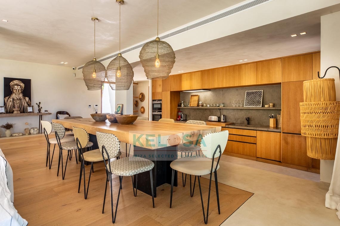 11 Kelosa Ibiza modern country villa with sea view San Carlos