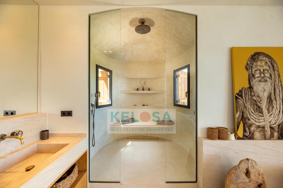 19 Kelosa Ibiza modern country villa with sea view San Carlos