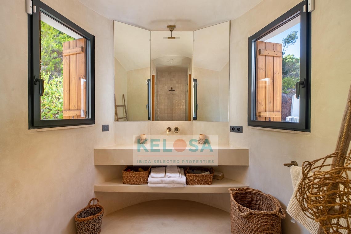 22 Kelosa Ibiza modern country villa with sea view San Carlos