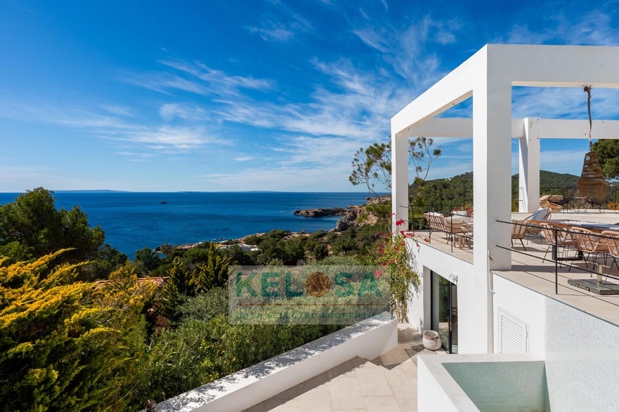 13 kelosa ibiza Attractive villa with sea view Roca Llisa