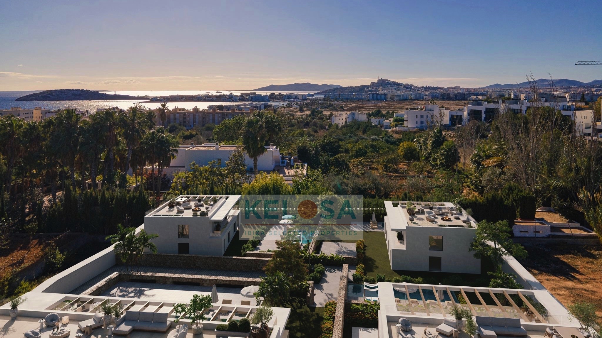 01 Project of modern villa Talamanca Ibiza WM