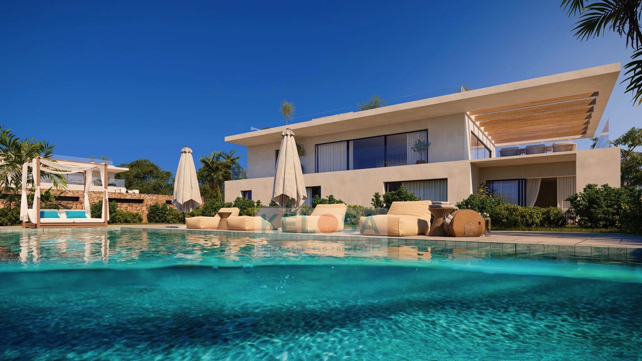 02 Project of modern villa Talamanca Ibiza WM