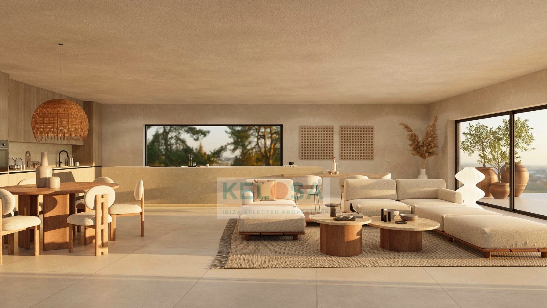 05 Project of modern villa Talamanca Ibiza WM