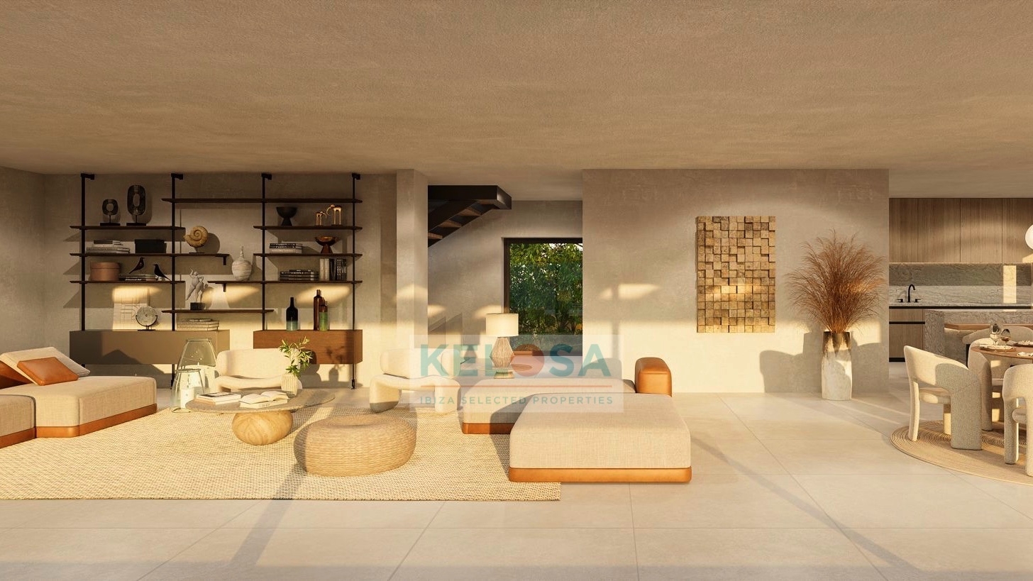 06 Project of modern villa Talamanca Ibiza WM