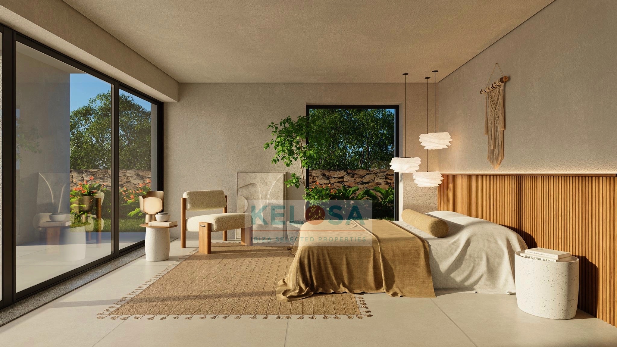 07 Project of modern villa Talamanca Ibiza WM