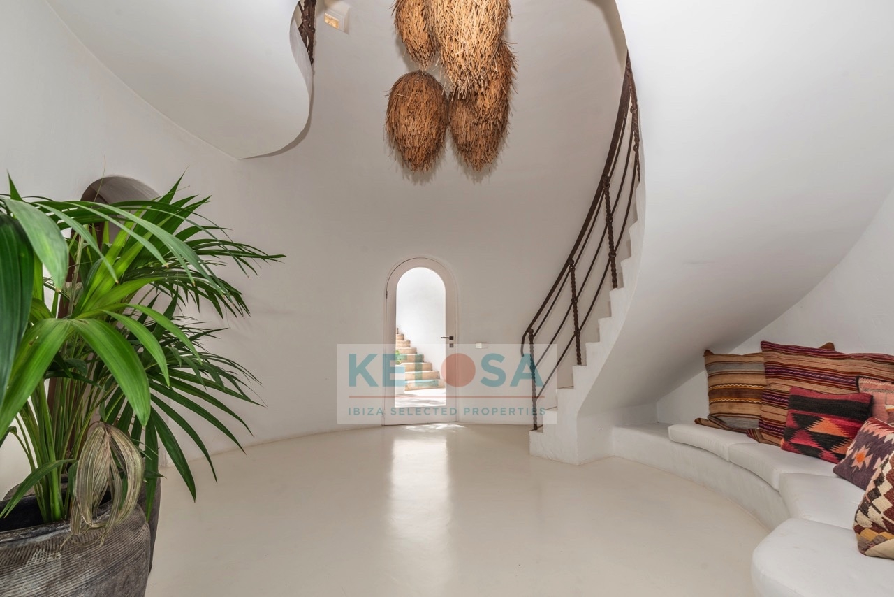 16 Kelosa Ibiza Mediterranean beach house first line sea Cala Vadella WM