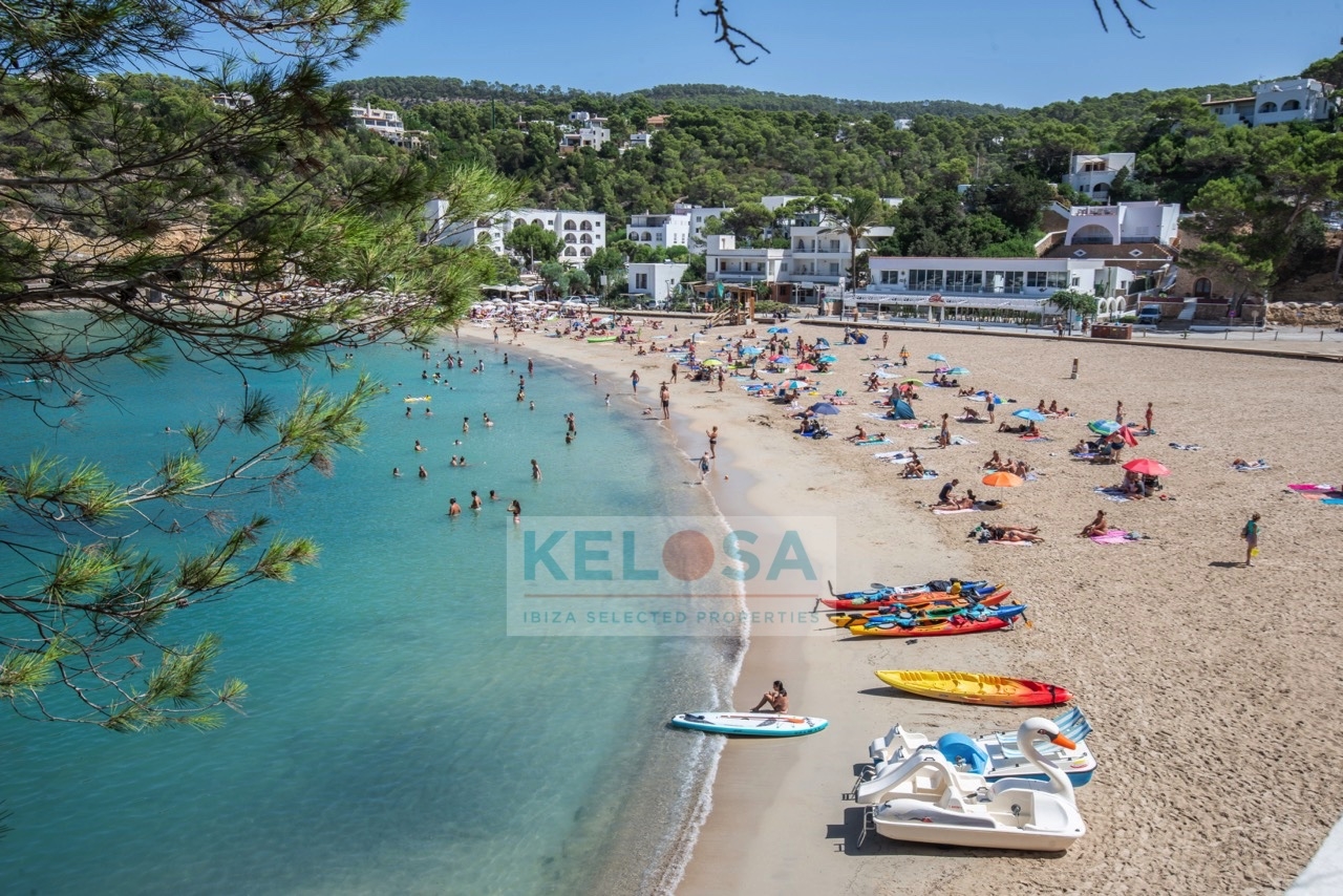23 Kelosa Ibiza Mediterranean beach house first line sea Cala Vadella WM