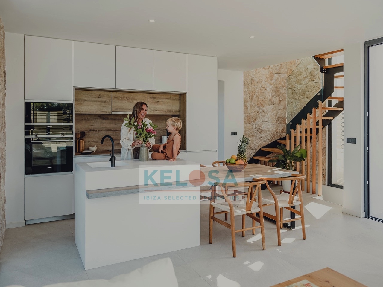 00 kelosa New built homes near Cala Tarida beach 2024 WM
