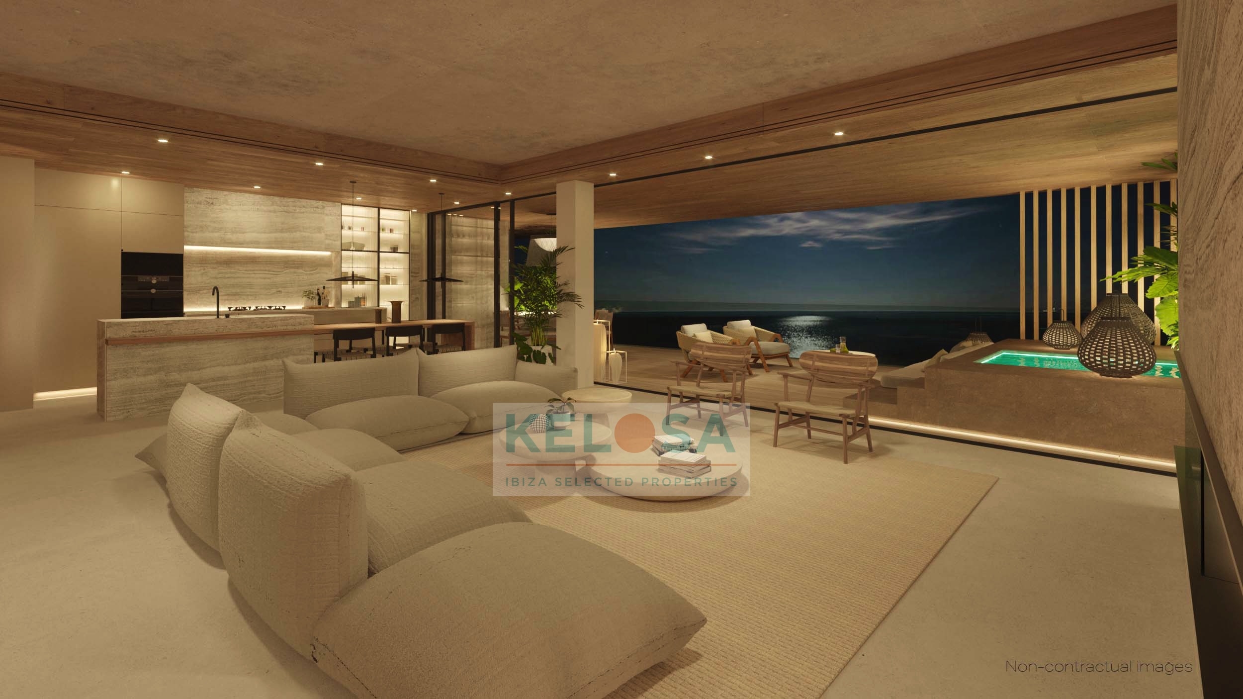 10 kelosa New sea front apartments in Santa Eulalia Ibiza WM