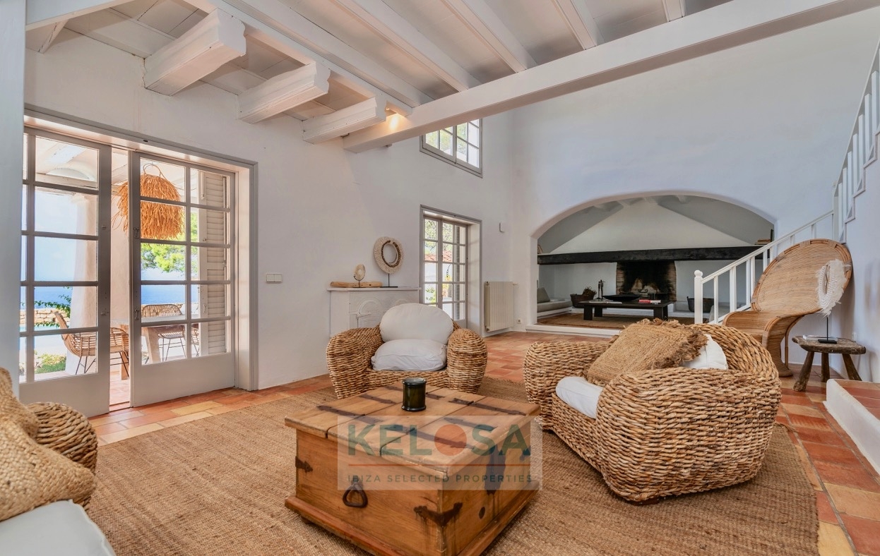 04 Kelosa ibiza Mediterranean villa with sea view Cala Vadella WM