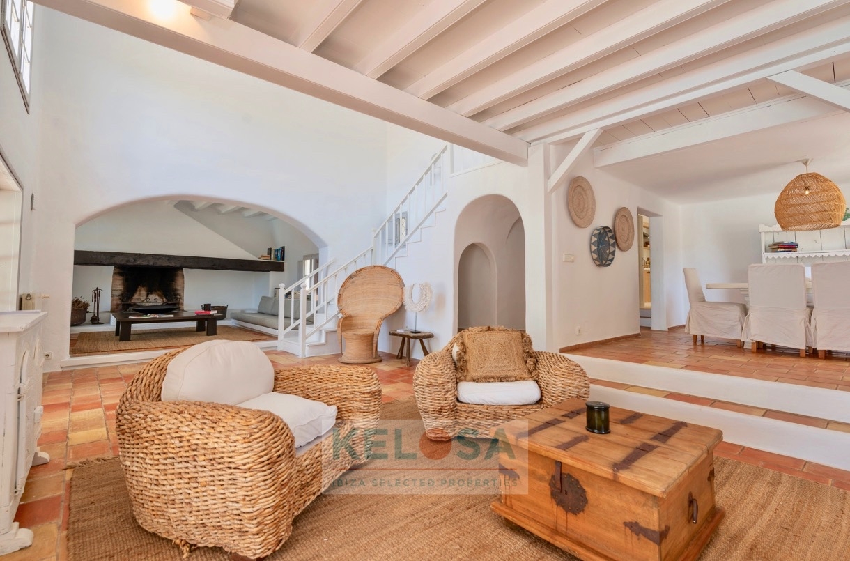 06 Kelosa ibiza Mediterranean villa with sea view Cala Vadella WM