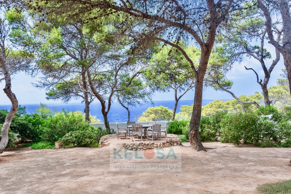 19 Kelosa ibiza Mediterranean villa with sea view Cala Vadella WM