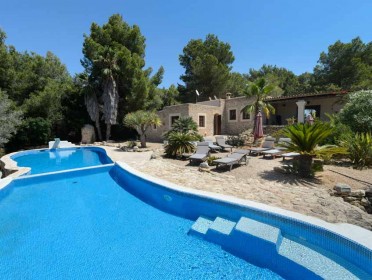 01 Kelosa Charming country house with sea view Cala Vadella