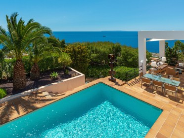 01 kelosa ibiza attractive villa with sea view in Roca Llisa