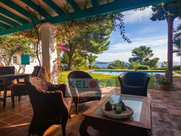 Kelosa 04 ibiza Villa in first line with mature garden Es Cubells NEW WM