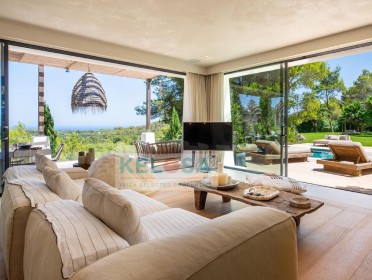01 Kelosa Ibiza modern country villa with sea view San Carlos