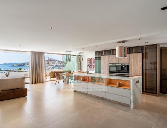 01 Kelosa ibiza modern apartment in first line Marina Botafoch WM