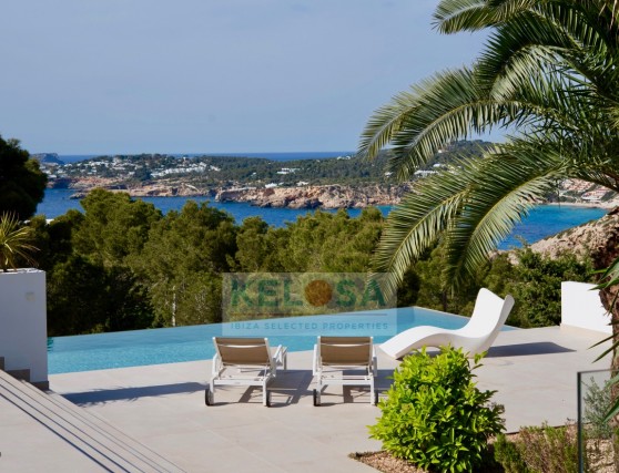 01 Kelosa Ibiza Modernized villa with sea view in Cala Moli NEW WM